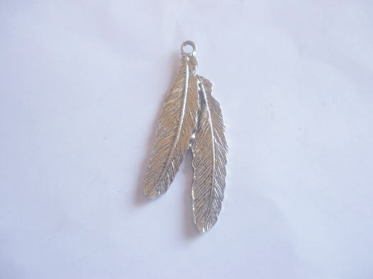 (image for) Feather charm/earrings #5024-29 - Click Image to Close
